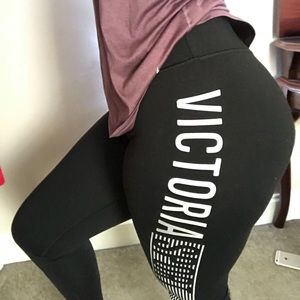 VICTORIA SECRET VSX Sport Knockout Leggings SMALL